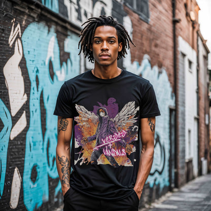 Inspirational T-Shirt | Embers of Purpose Phoenix Rising Black