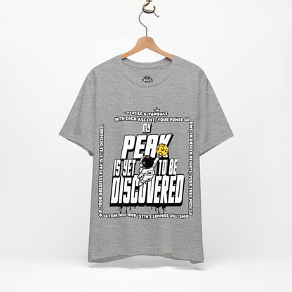 Inspirational T-Shirt | My Peak is Yet to be Discovered V2 Athletic Heather