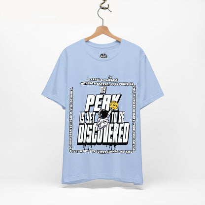 Inspirational T-Shirt | My Peak is Yet to be Discovered V2 Baby Blue