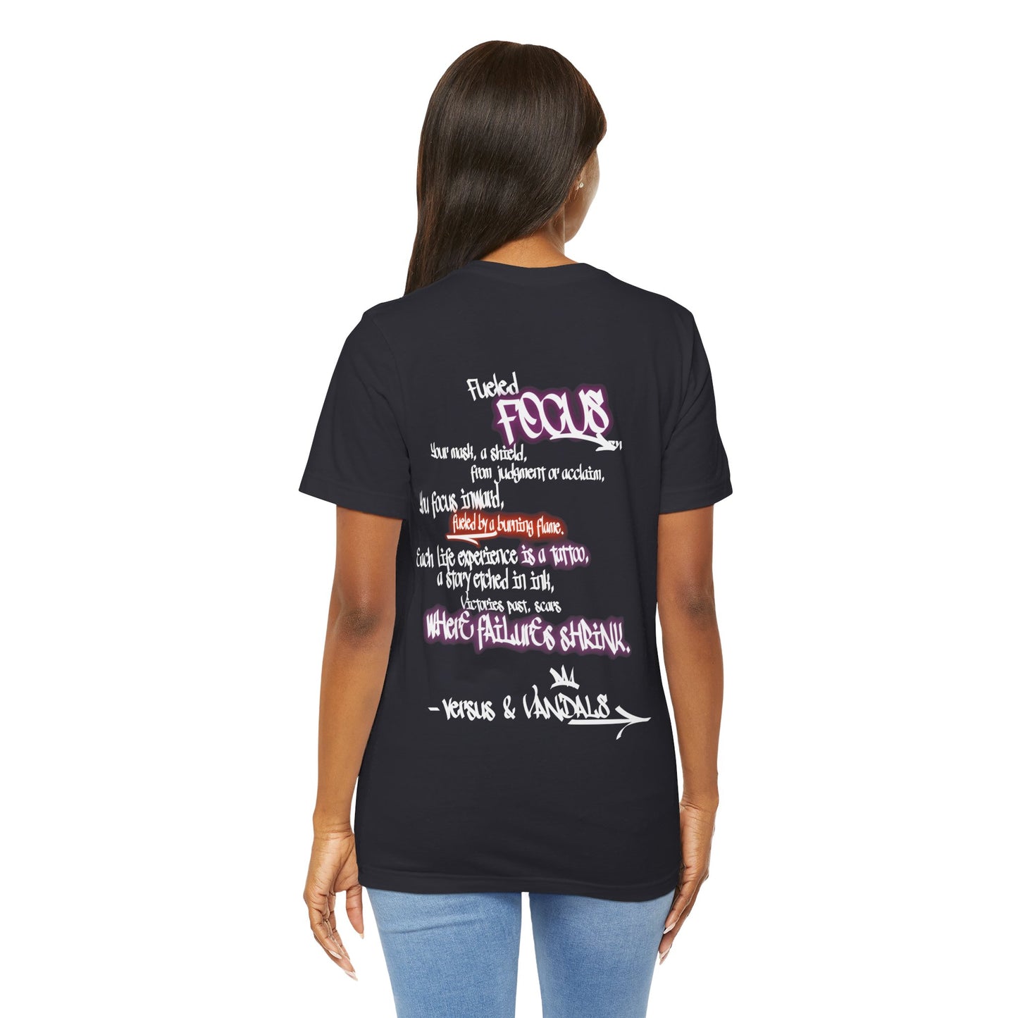 Inspirational T-Shirt | The Fueled Focus Tee Graphic T Shirt