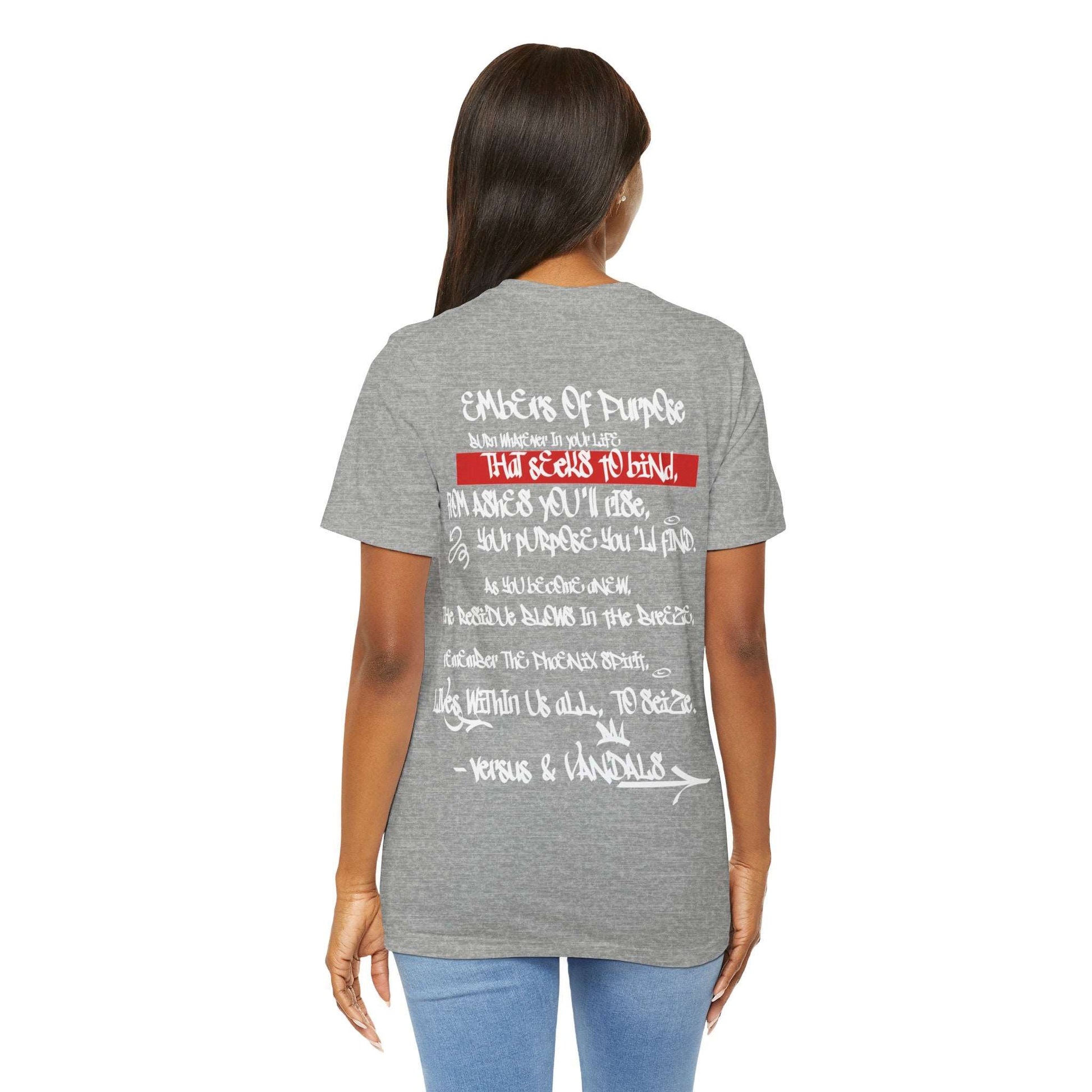 Inspirational T-Shirt | Embers of Purpose Phoenix Rising