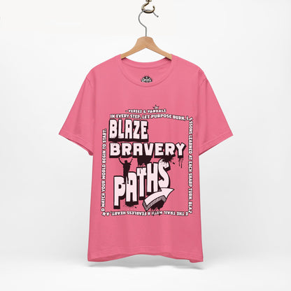 Inspirations T-Shirt | Blaze Bravery Paths V.2 Charity Pink