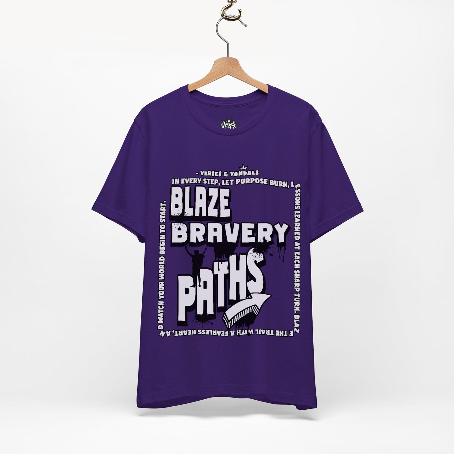 Inspirations T-Shirt | Blaze Bravery Paths V.2 Team Purple