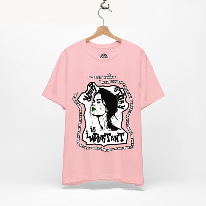 Inspirational T-Shirt | Your Story is Important Lime Linda V2.1 Pink