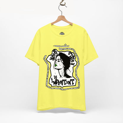 Inspirational T-Shirt | Your Story is Important Lime Linda V2.1 Yellow